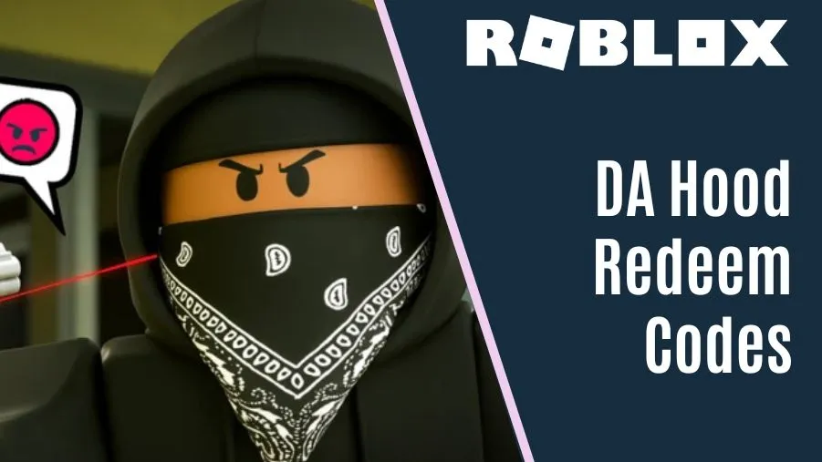 Da Hood Codes Updated Redeemable Codes For February 2026 Roblox Redeem Codes Template
